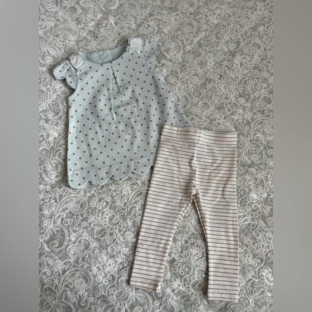 3-6MONTHS Tahari girl set